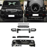 Land Rover Defender L663 110 // 90 2020 On - Full Exterior Front & Rear Black Pack 007